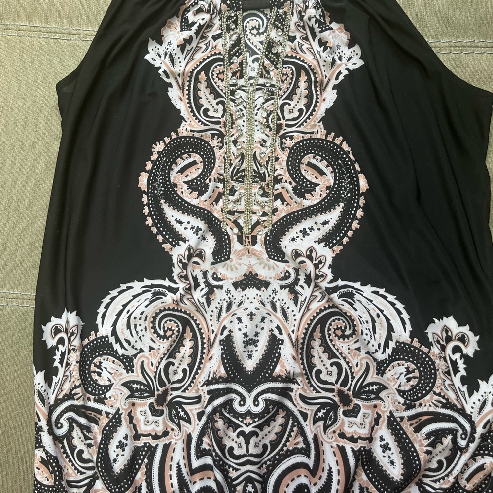 Inc women’s medium sleeveless blouse.